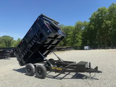2026 Griffin Trailer GT 6X10 W/48" Sides Ramps 4 D-Rings, Tarp Kit, Spa