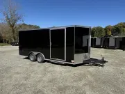 2027 Covered Wagon Trailers 85X18 7' Tall, Ramp Door, .080 Skin, 7000Lb GVWR 
