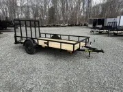 2026 Big Tex Trailers 35SA 77x12 w/flip over gate 