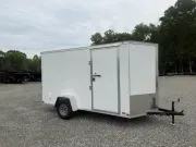 2026 Covered Wagon Trailers 6X12 6'6" Tall Ramp Door 