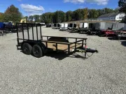 2027 Big Tex Trailers 60PI 77x12 w/standup gate 6000lb GVWR 