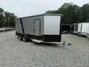 2026 Legend All Aluminum Deluxe V-Nose 7x19 7' tall ramp door  