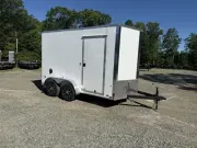 2026 Look Trailers STLC 7X12 DLX 7' Tall, barn door, .080 skin, spoil 