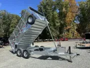 2025 K-Trail 7x14 w/30" mesh kit, hydro jack, ramps, 4 d-rings, 