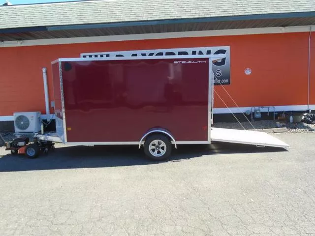 2025 Alcom-Stealth 6X12 ALL ALUMINUM ENCLOSED TRAILER Enclosed Cargo Trailer