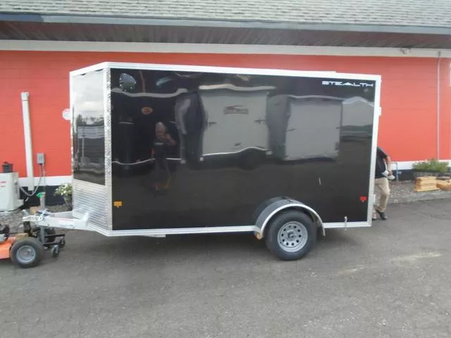 2025 Alcom-Stealth 6X12 ALL ALUMINUM ENCLOSED TRAILER Enclosed Cargo Trailer