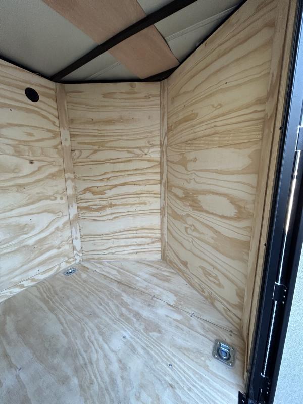 2024 Anvil 6x12 TA Enclosed Trailer with Ladder Racks & Access Ladder