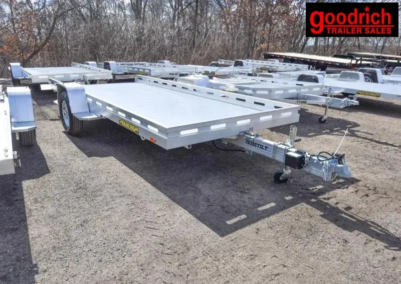 2027 Aluma 7815 TILT 4K **MAP PRICE LISTED ALUMINUM  Utility Trailer