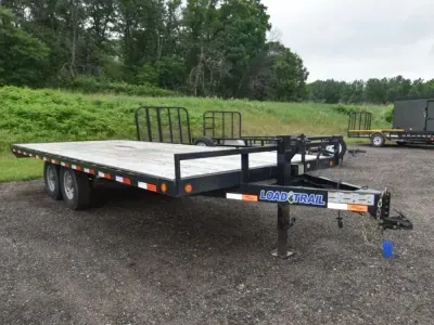 2016 Load Trail 102X20 14K DECKOVER EQUIPMENT TRAILER 