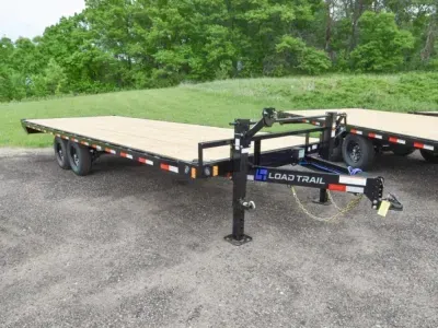 2027 Load Trail 102X24 14K DECKOVER EQUIPMENT TRAILER-27124 