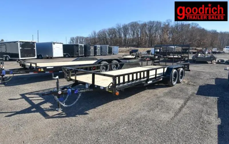 2026 Load Trail LT 83X20 TA2 W/SIDE RAIL RAMPS ATV Trailer