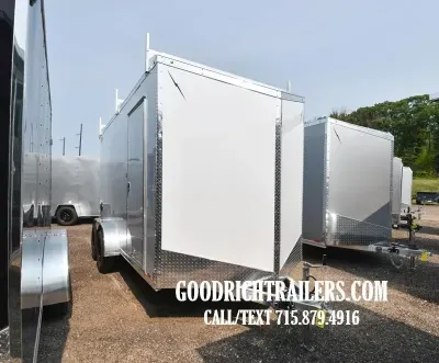 2027 Lightning LTF 7X14 ALUMINUM ENCLOSED CARGO TRAILER W/LADDER