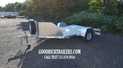2024 Aluma PRE-OWNED 2024 ALUMA MC  210 MOTORCYCLE TRAILER-27 