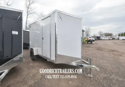 2027 Lightning LTF 6X12 ALUMINUM ENCLOSED CARGO TRAILER-27474 