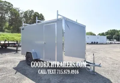 2027 Lightning LFT 6X12 ALUMINUM ENCLOSED CARGO TRAILER-27116 