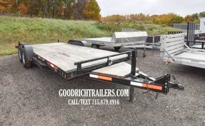 2010 Abu 83X18 Carhauler Trailer