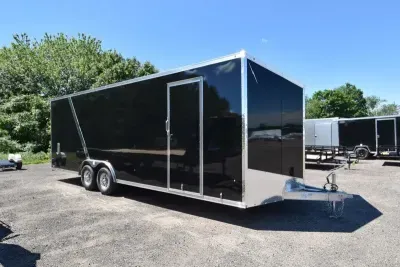 2027 Lightning LTFCH 8.5X24 10K ALUMINUM ENCLOSED CARGO/CARHAULER
