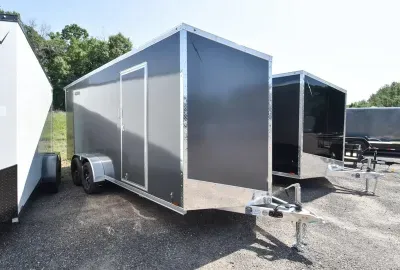 2027 Lightning LTF 7X18 ALUMINUM ENCLOSED CARGO TRAILER-27112 