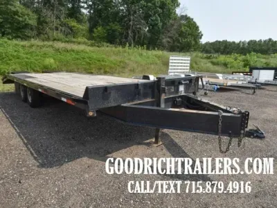 2014 Road Warrior 102X24 DECKOVER EQUIPMENT TRAILER-