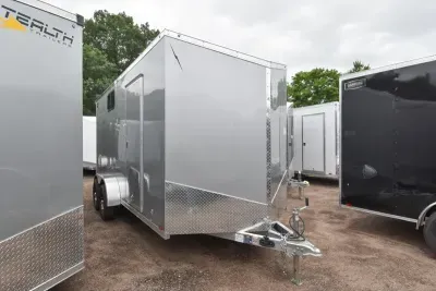 2027 Lightning LTF 7X16 ALUMINUM ENCLOSED CARGO TRAILER W/WINDOWS