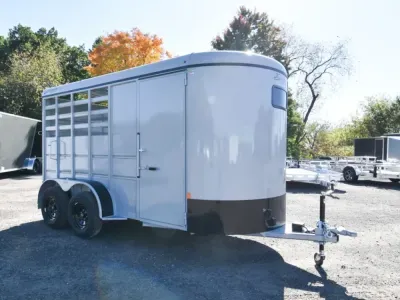 2027 Delta 500 Combo 2 Horse Slant Trailer