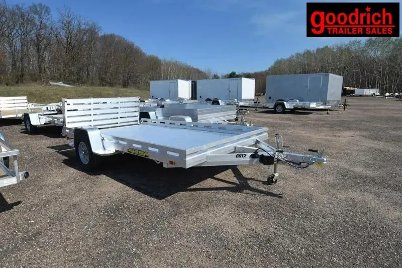 2027 Aluma 8012 BT 4K **MAP PRICE LISTED ALUMINUM  Utility Trailer