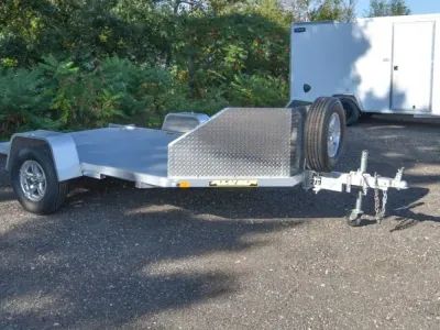 2024 Aluma PRE-OWNED 2024 ALUMA MC  210 MOTORCYCLE TRAILER-27 