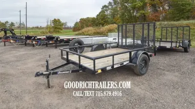 2020 Diamon C 77X10 Utility Trailer