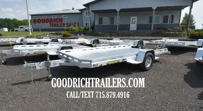 2027 ALUMA 7814 TILT ALUMINUM UTILITY TRAILER-27302