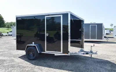 2027 Lightning ECO 6X10 ALUMINUM ENCLOSED CARGO TRAILER-27118 