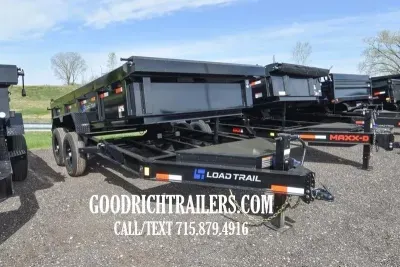 2027 Load Trail DL 83X14 14K W/24" SIDES DUMP TRAILER-27028