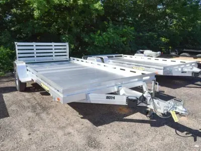 2027 Aluma 8014 BT 4K ALUMINUM UTILITY TRAILER-26975 