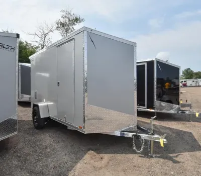 2027 Lightning LTF 6'X12' Aluminum Enclosed Cargo Trailer-27180