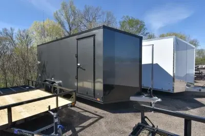 2026 Stealth Cobra 7.5x7x16 Aluminum Enclosed Trailer 