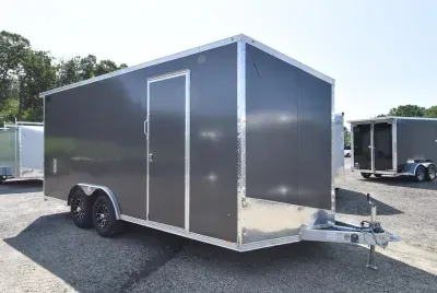 2027 Lightning LTFCH 8.5X18 ALUMINUM ENCLOSED CARGO/CARHAULER TRA 