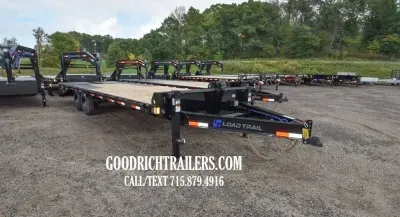 2027 Load Trail PS 102X20+5' DOVE 16K DECKOVER W/MAX RAMPS EQUIPME 
