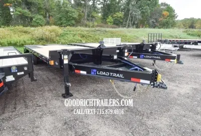 2027 Load Trail PS 102X19+5' DOVE 14K DECKOVER EQUIPMENT TRAILER W 