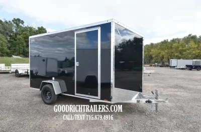 2027 Lightning ECO 6X12 ALUMINUM ENCLOSED CARGO TRAILER-27369 