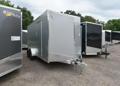 2027 Lightning LTF 7X16 7K ALUMINUM ENCLOSED CARGO TRAILER-27202