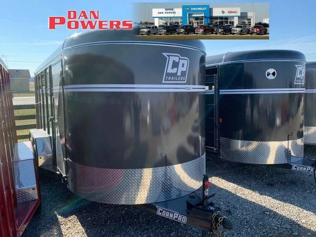 2022 CornPro SB-16 7S w/ 5K Axles, 2-Horse Slant Pkg., & Sliding Rear Ga