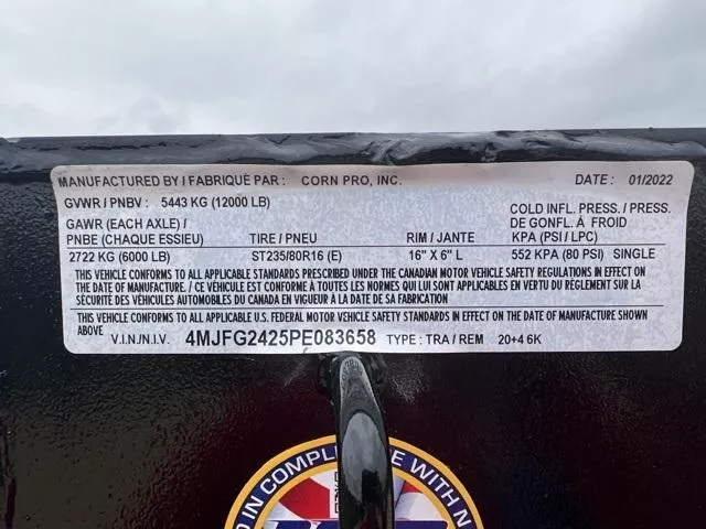 new Equipment / Flatbed Trailers CornPro  for sale, in Hardinsburg, KY Thumbnail 2