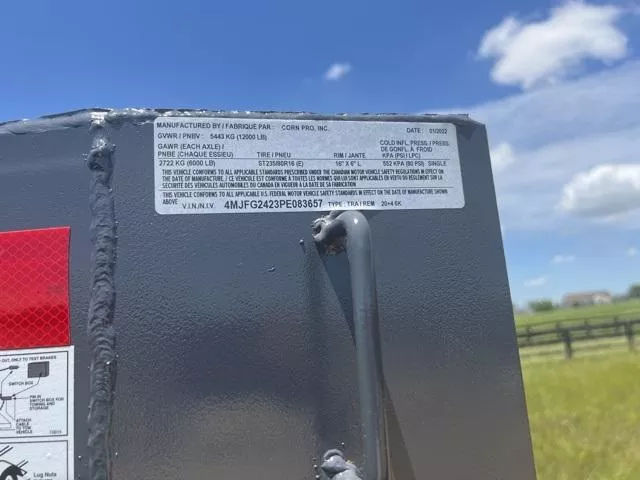 new Equipment / Flatbed Trailers CornPro  for sale, in Hardinsburg, KY Thumbnail 2