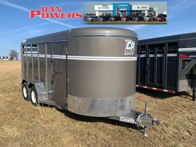 2022 CornPro SB-16 7S w/ 2-Horse Slant Pkg. & Sliding Rear Gate