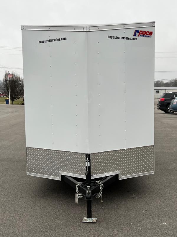 2023 Pace American 12' Outback Cargo / Enclosed Trailer Hayes Trailer