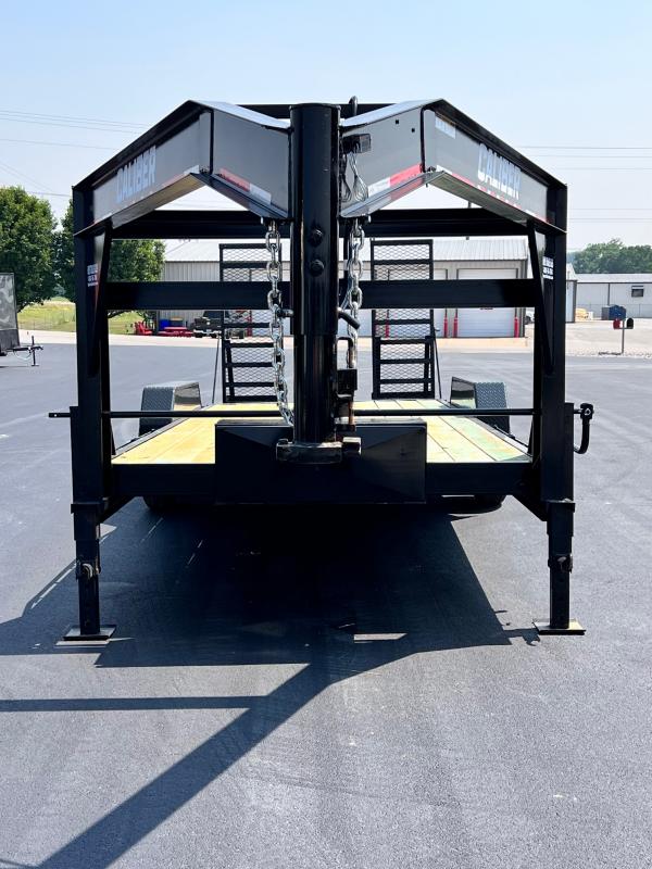 2023 Caliber Trailer Mfg 20' Gooseneck Equipment Trailer | Hayes