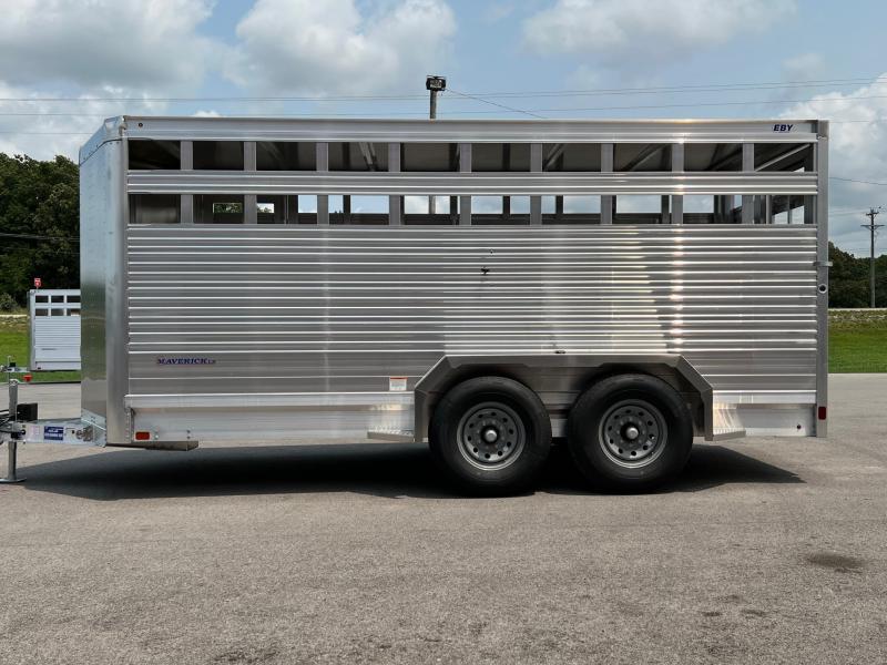2023 EBY 16' Maverick LS Stock / Stock Combo Trailer 2023 EBY 16' Maverick LS Stock / Stock Combo Trailer