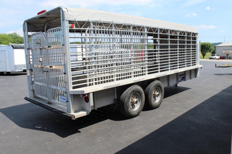 2012 Gooseneck Gooseneck Aluminum Stock Trailer Stock / Stock Combo Trailer