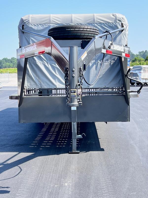 2022 Gooseneck 28' Stock / Stock Combo Trailer Hayes Trailer Sales