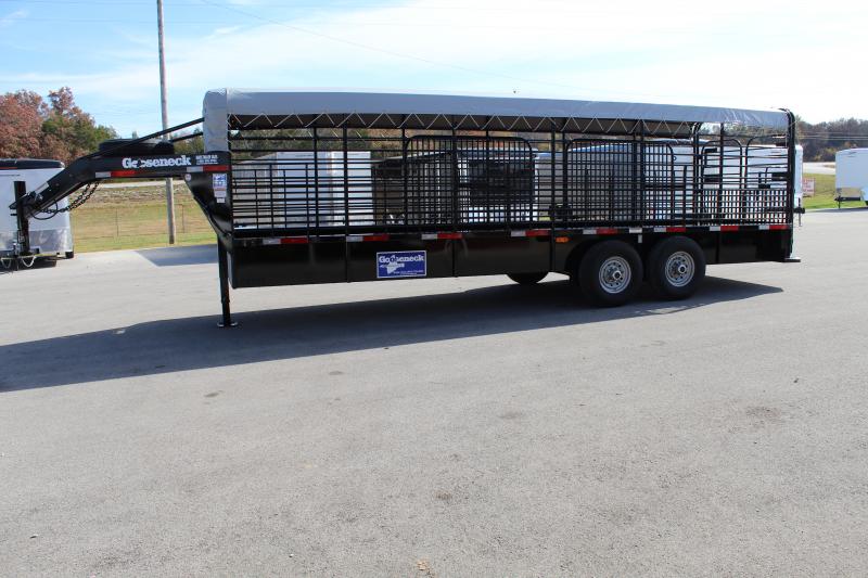 2022 Gooseneck 24' Stock / Stock Combo Trailer Hayes Trailer Sales