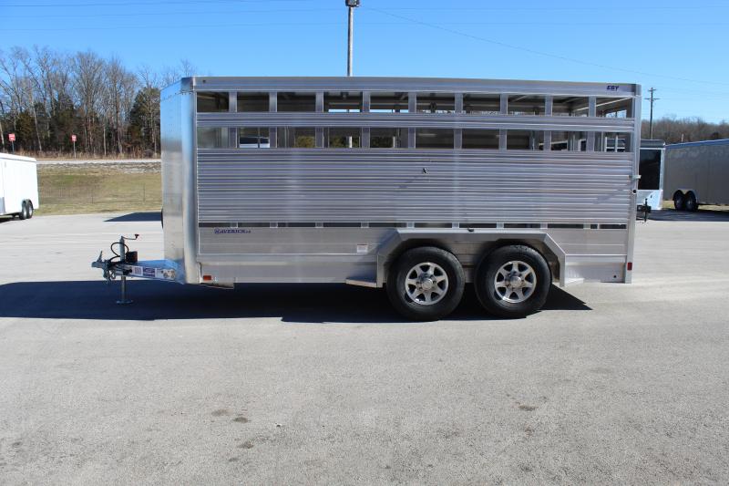 2023 EBY 16' Bumper Pull Stock Stock / Stock Combo Trailer 2023 EBY 16' Bumper Pull Stock Stock / Stock Combo Trailer